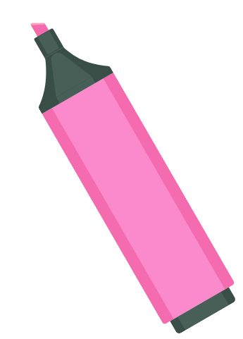 pink markger